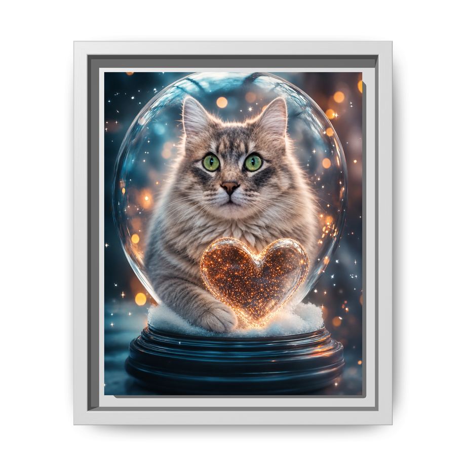 Framed 8x10 White front