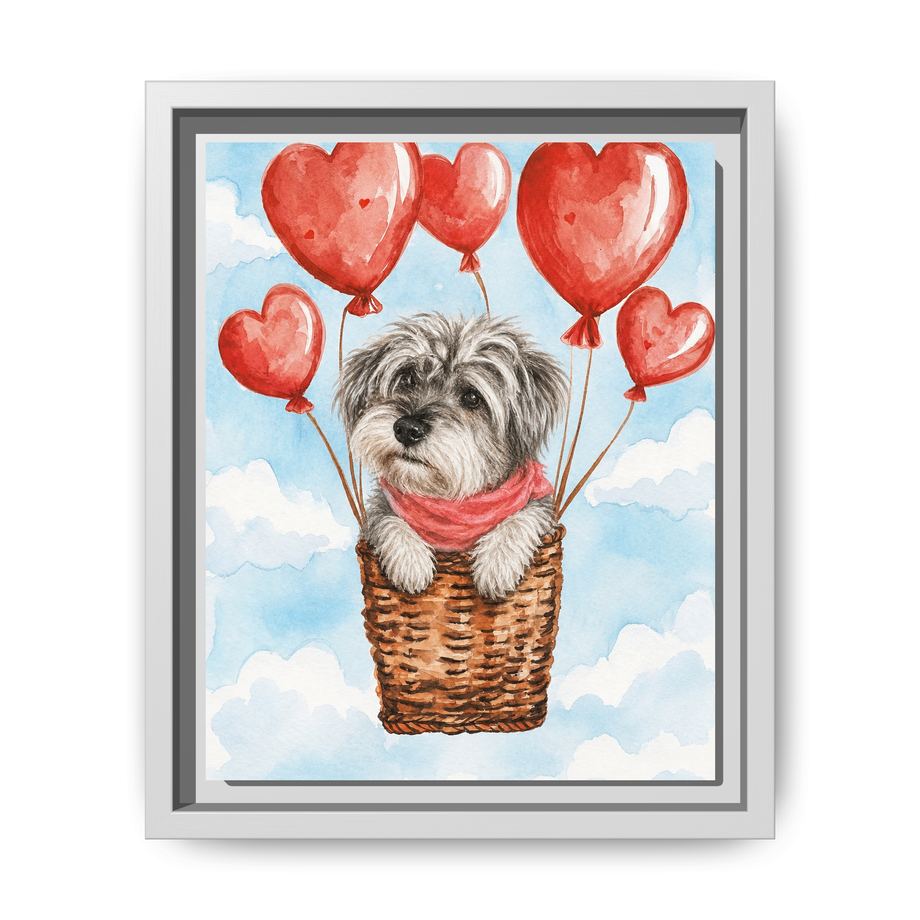 Framed 8x10 White front