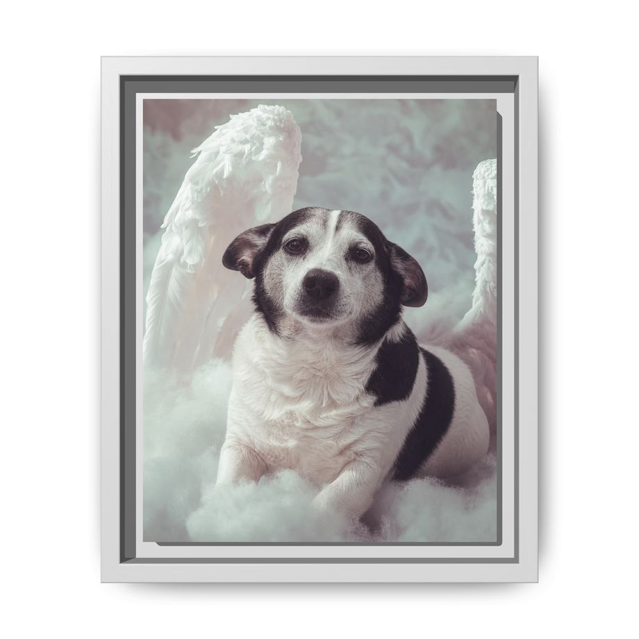 Framed 8x10 White front