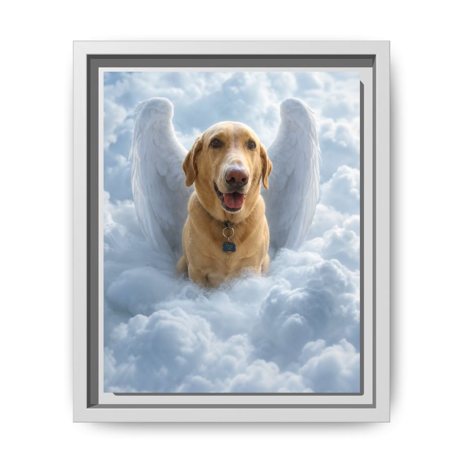 Framed 8x10 White front