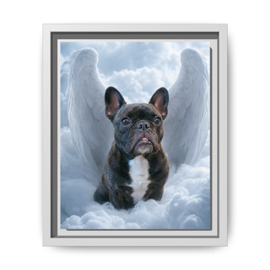 Framed 8x10 White front