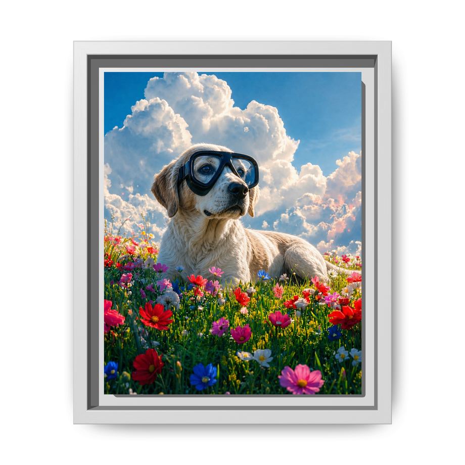 Framed 8x10 White front