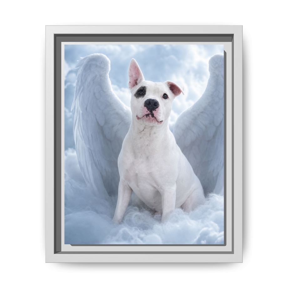 Framed 8x10 White front