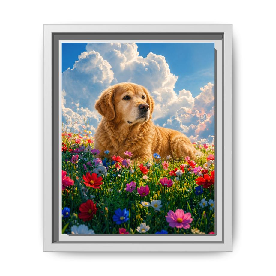 Framed 8x10 White front