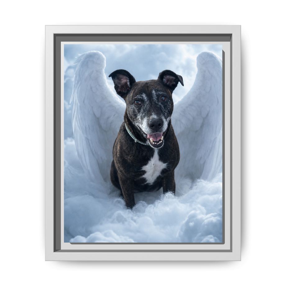 Framed 8x10 White front