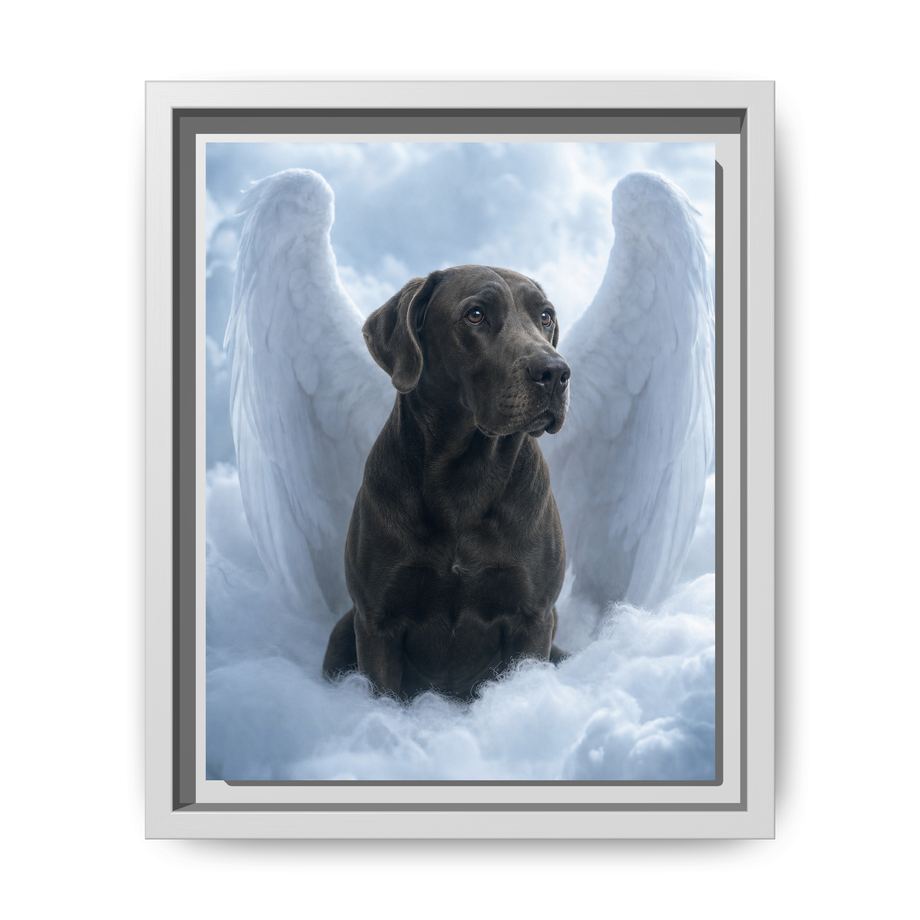 Framed 8x10 White front