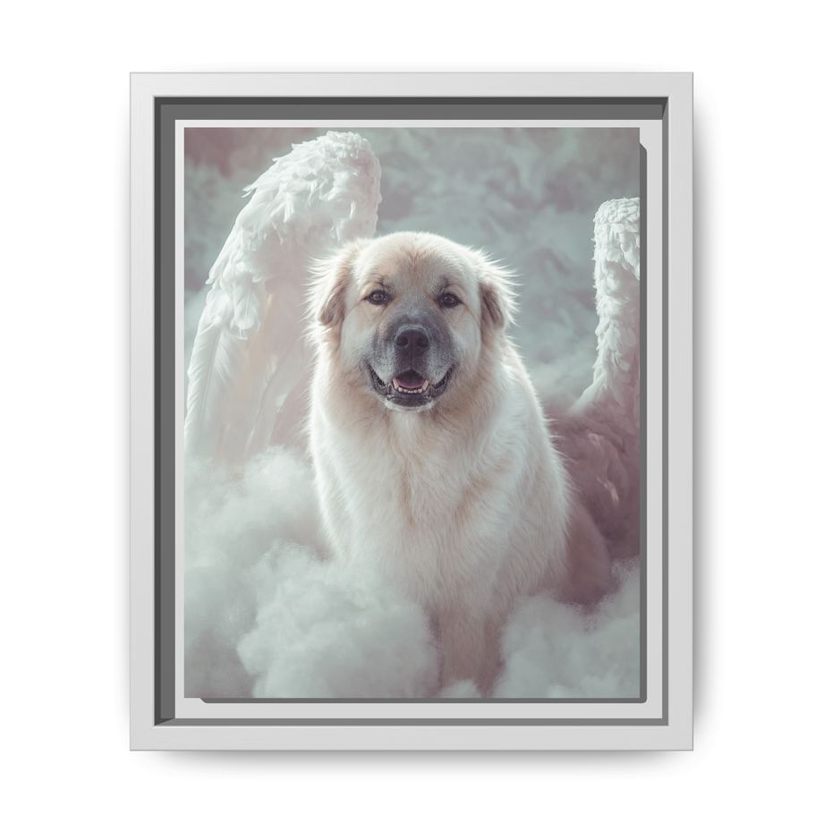 Framed 8x10 White front