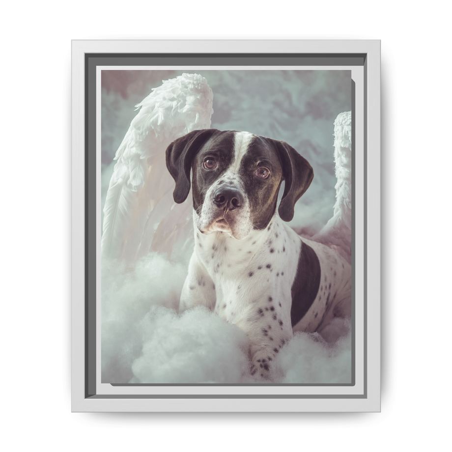 Framed 8x10 White front