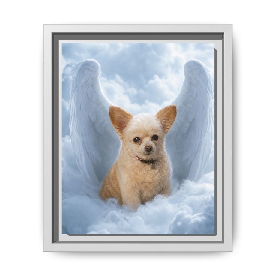 Framed 8x10 White front