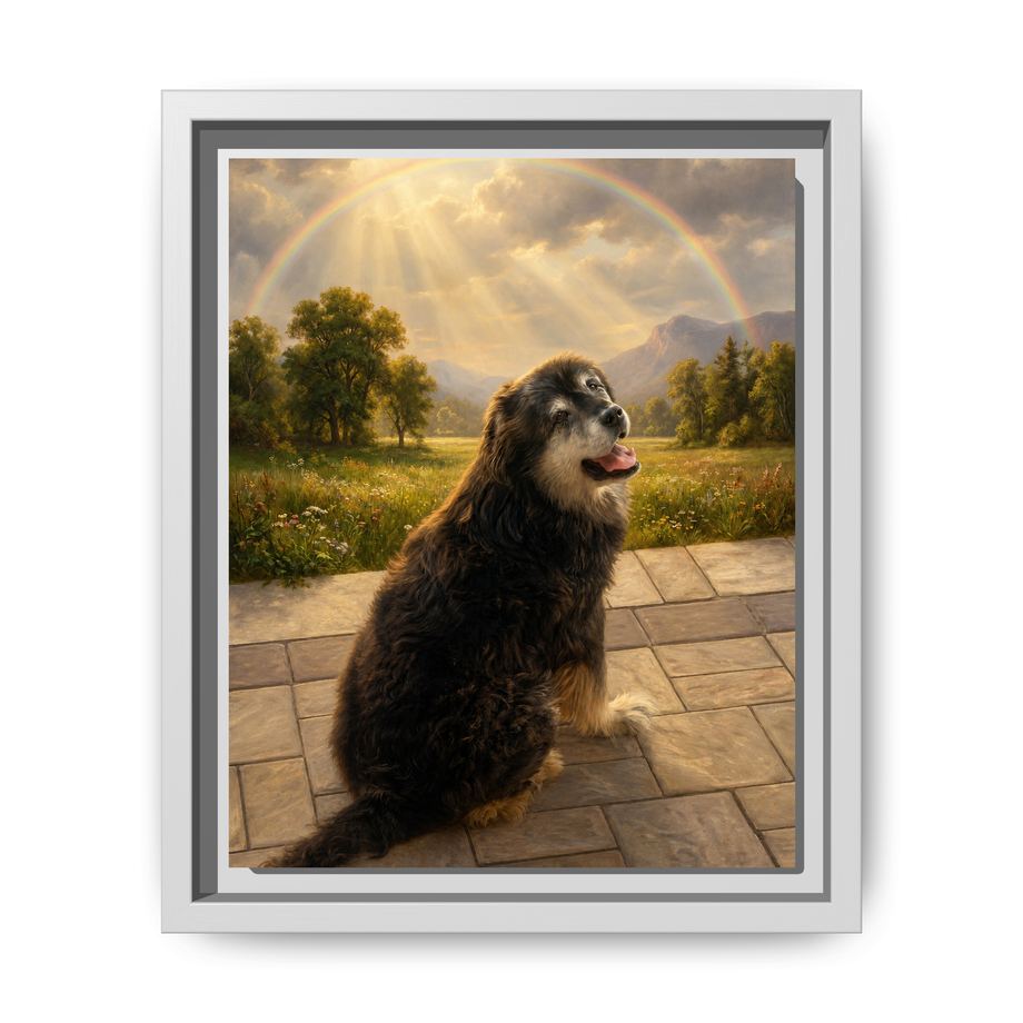 Framed 8x10 White front