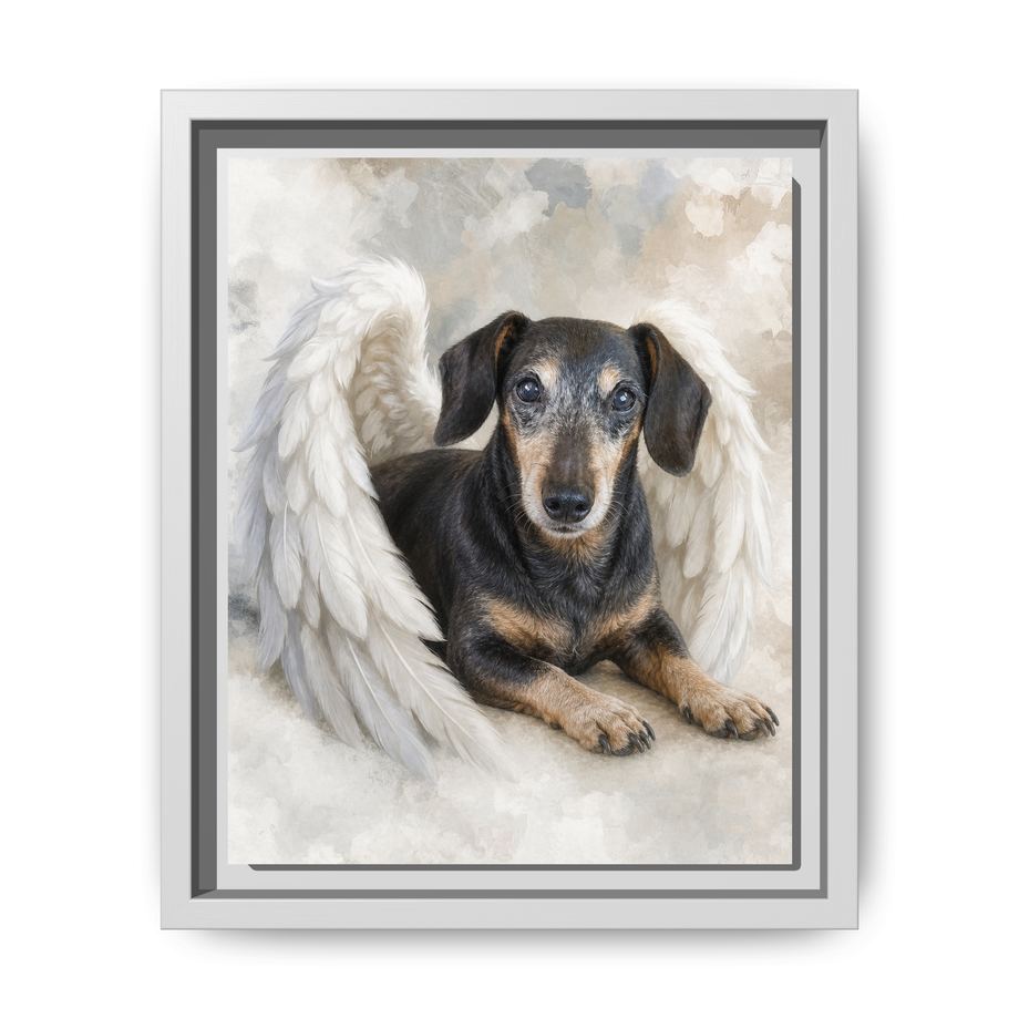 Framed 8x10 White front