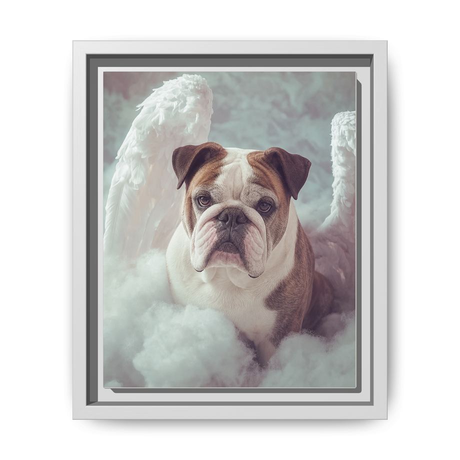Framed 8x10 White front