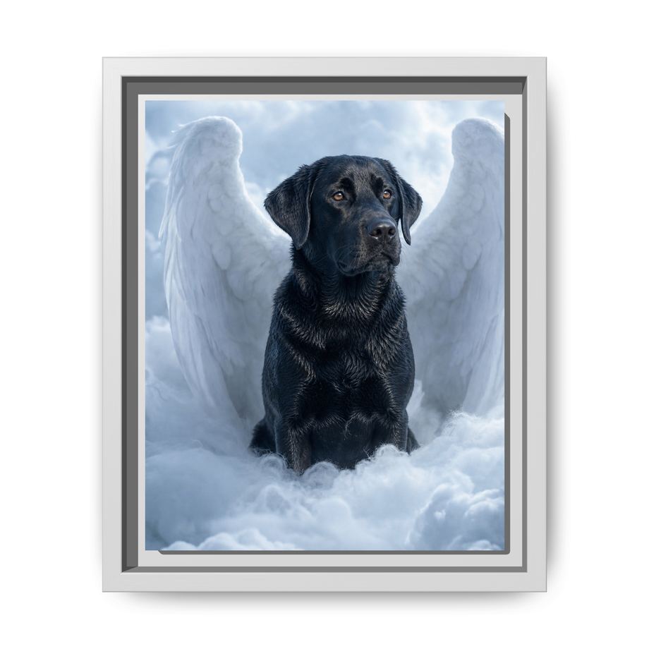 Framed 8x10 White front