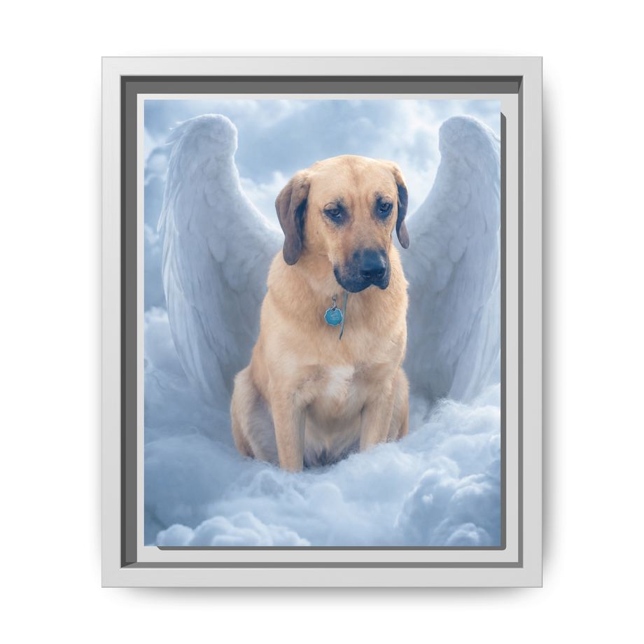 Framed 8x10 White front