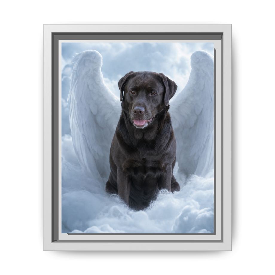 Framed 8x10 White front