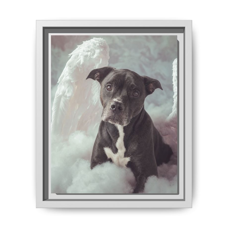 Framed 8x10 White front