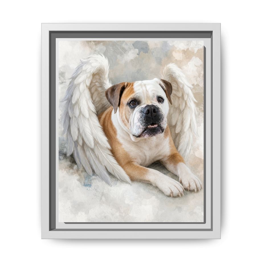 Framed 8x10 White front