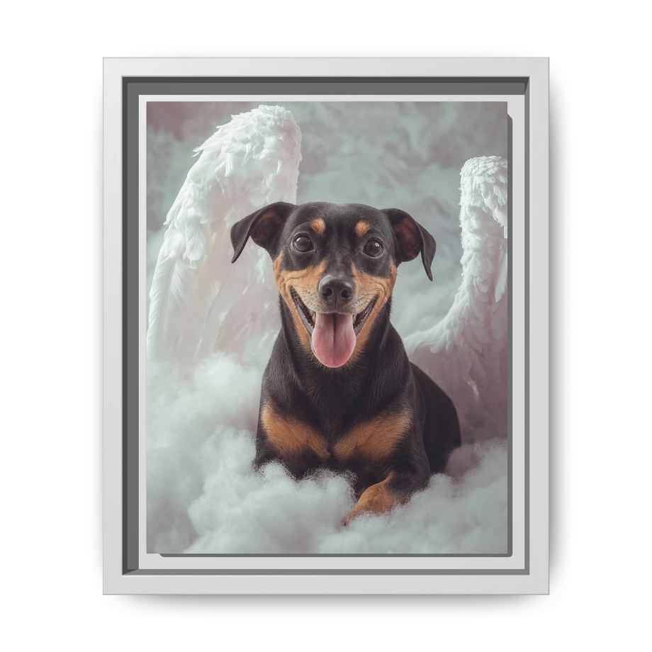 Framed 8x10 White front