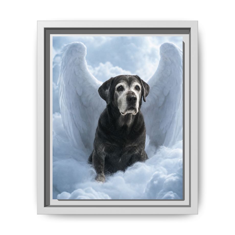 Framed 8x10 White front