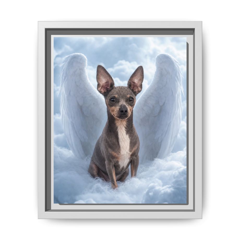 Framed 8x10 White front