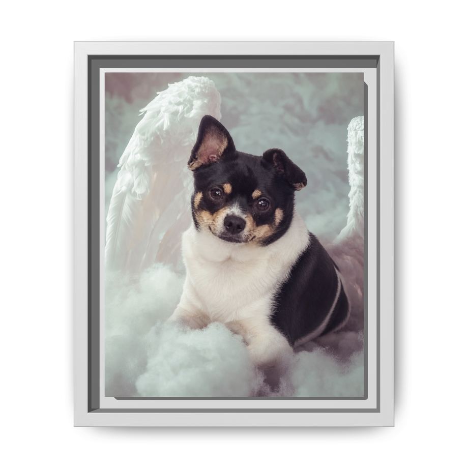 Framed 8x10 White front
