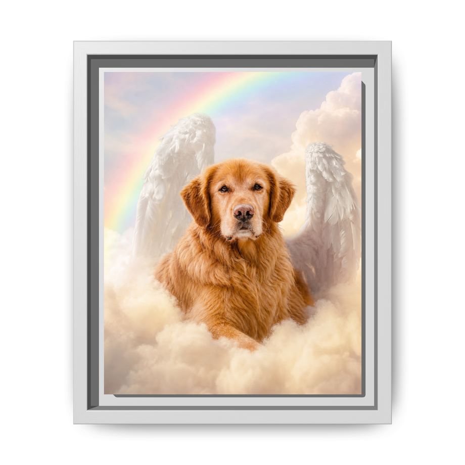 Framed 8x10 White front
