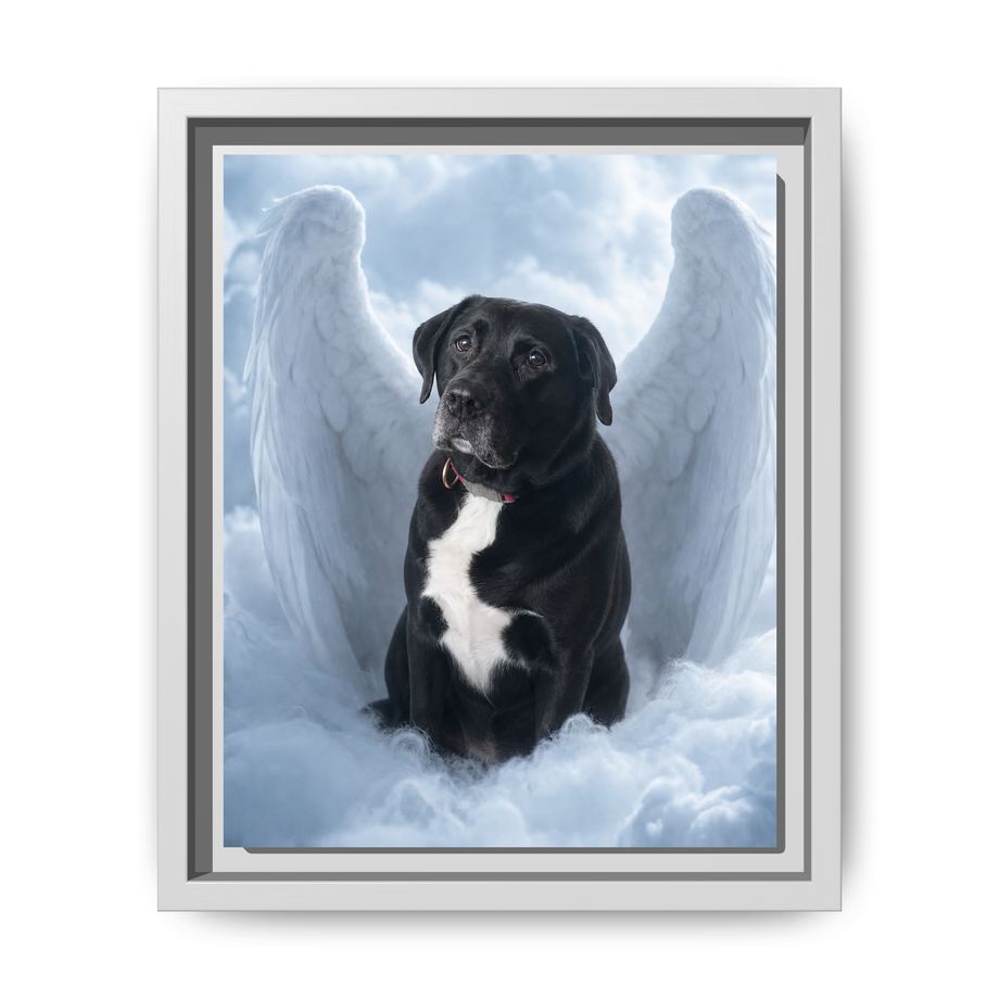 Framed 8x10 White front