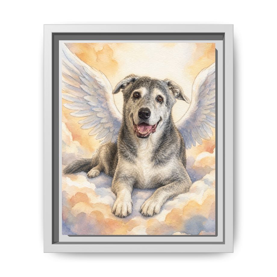 Framed 8x10 White front