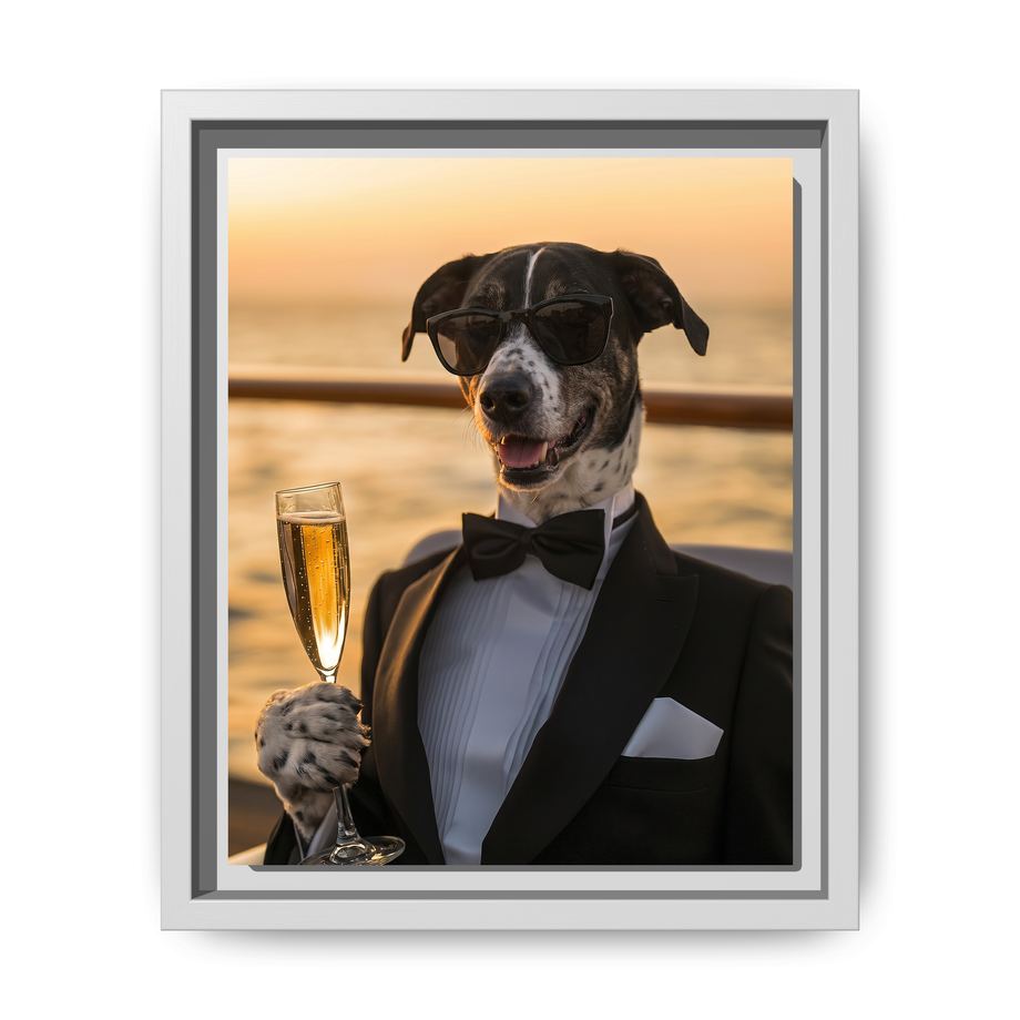 Framed 8x10 White front