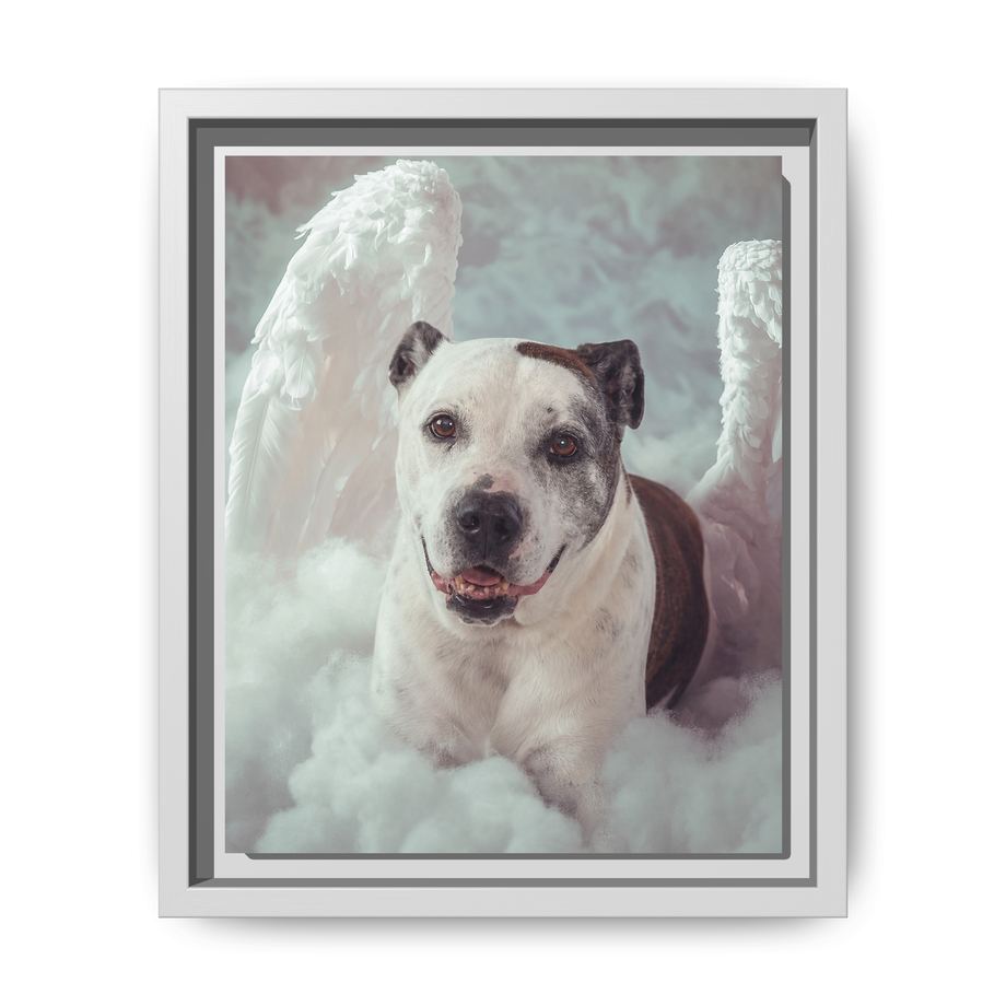 Framed 8x10 White front