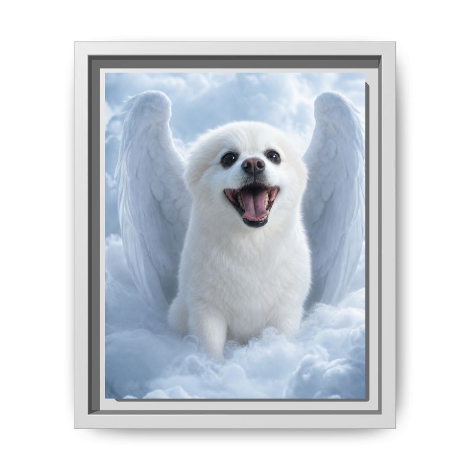 Framed 8x10 White front