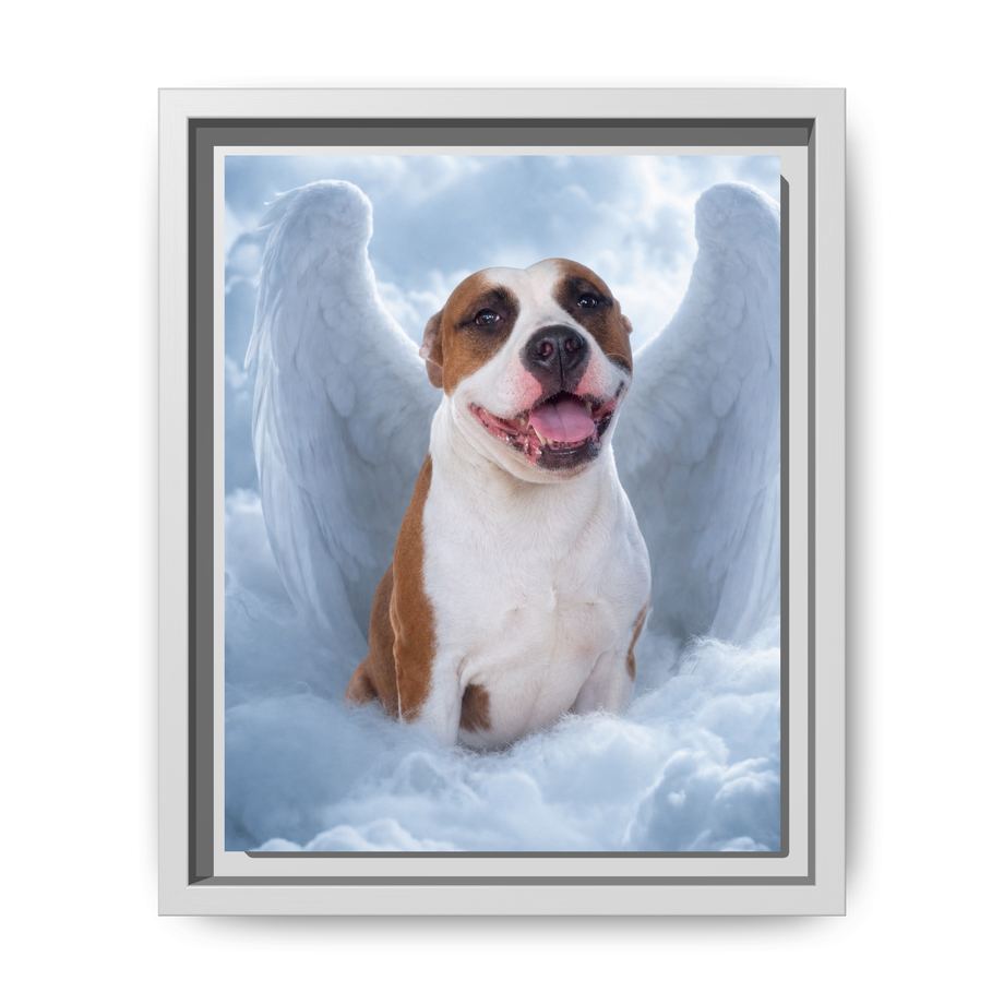 Framed 8x10 White front