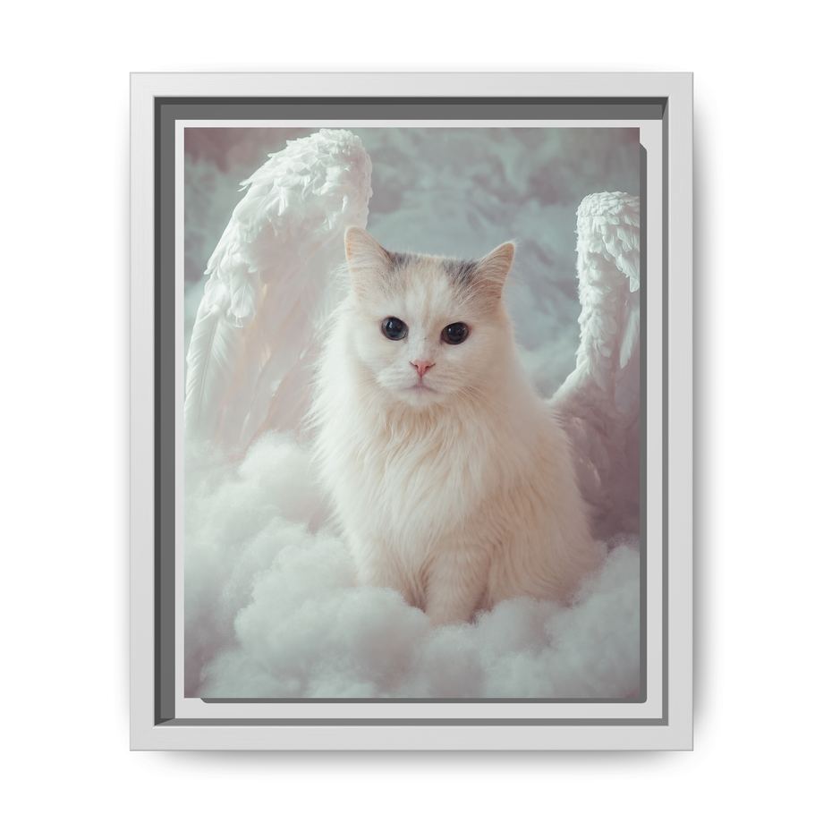 Framed 8x10 White front