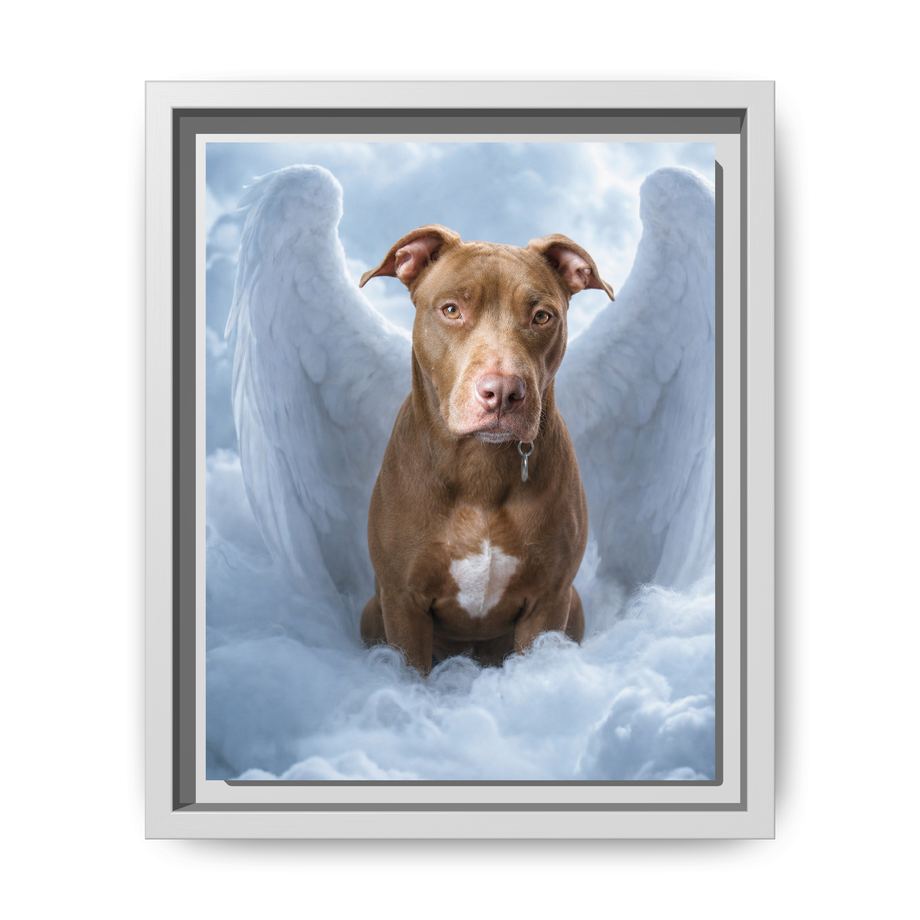 Framed 8x10 White front