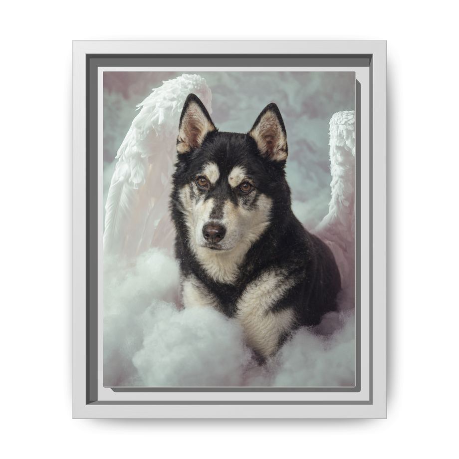 Framed 8x10 White front