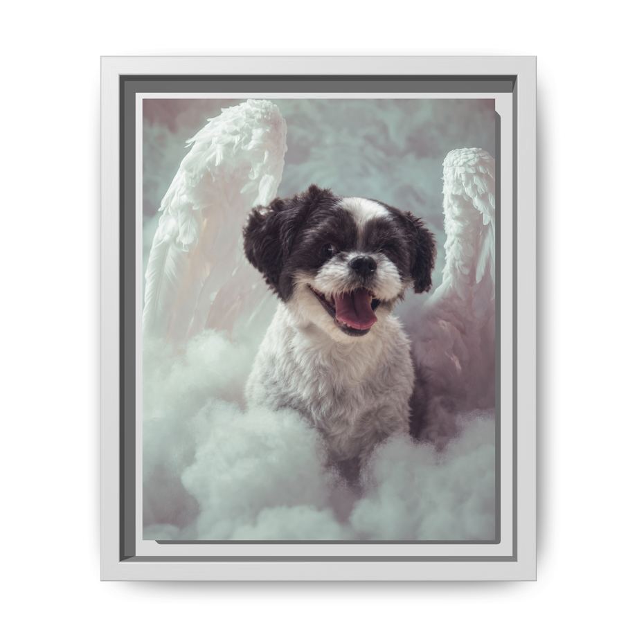 Framed 8x10 White front