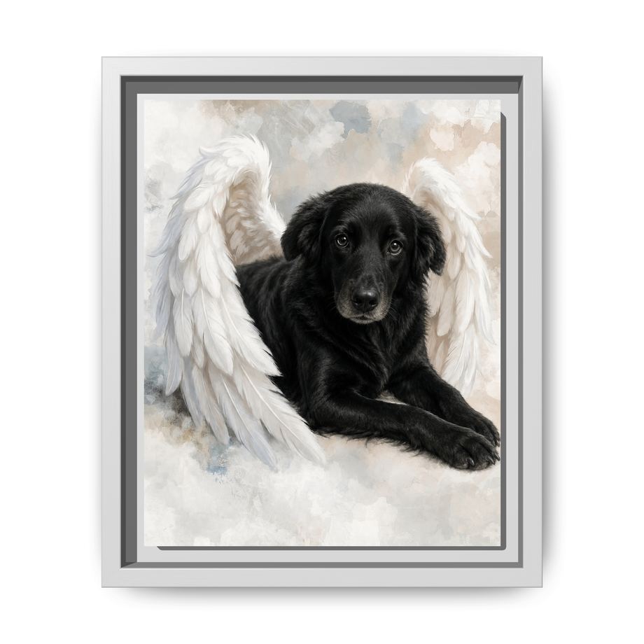 Framed 8x10 White front