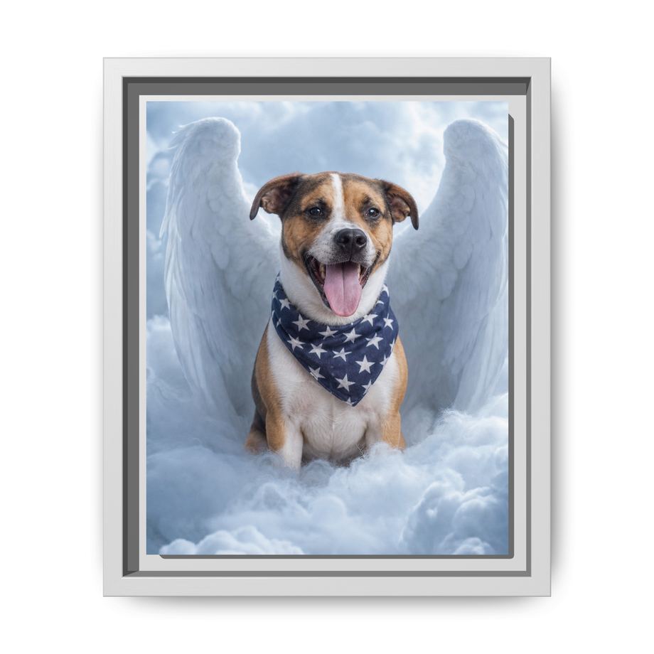 Framed 8x10 White front