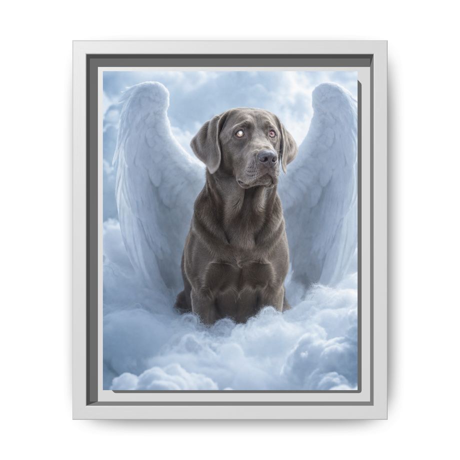 Framed 8x10 White front