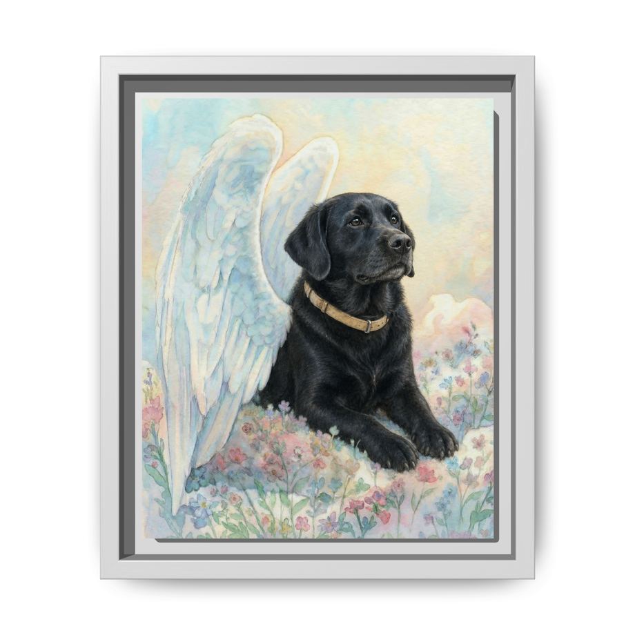Framed 8x10 White front