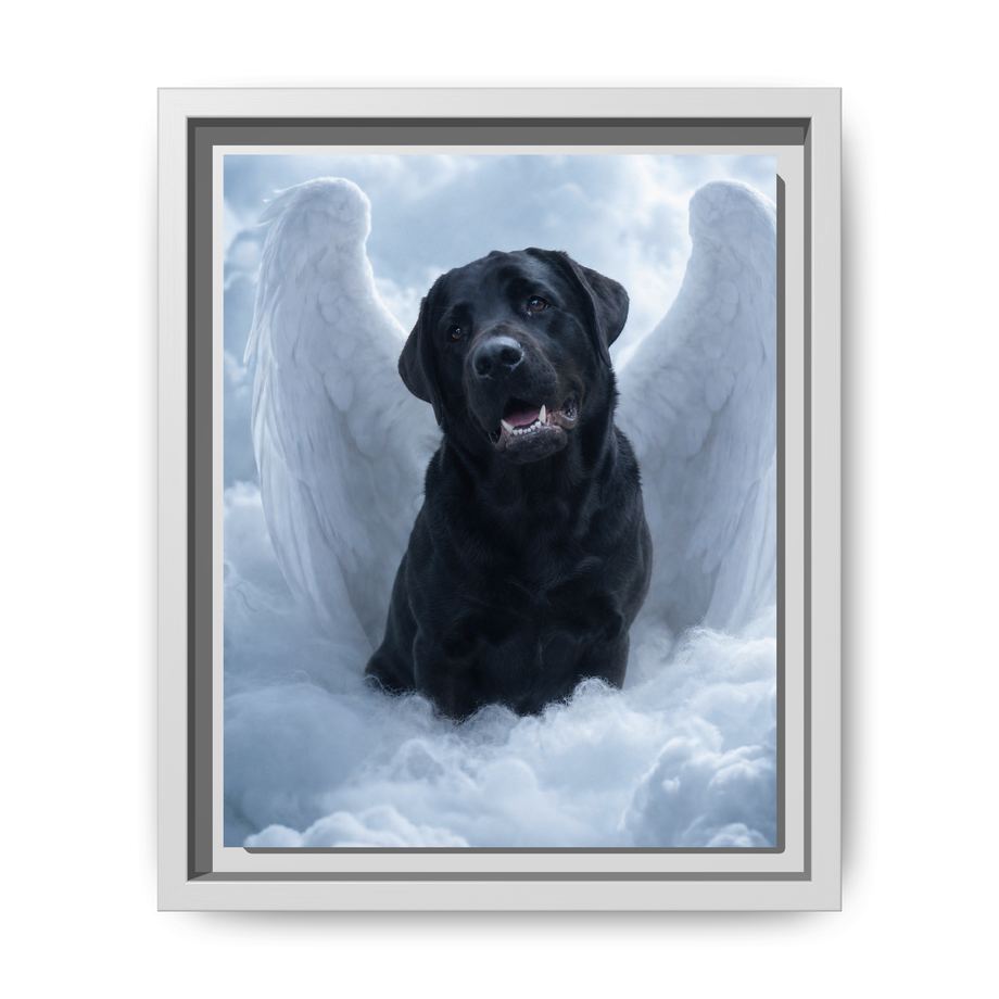 Framed 8x10 White front