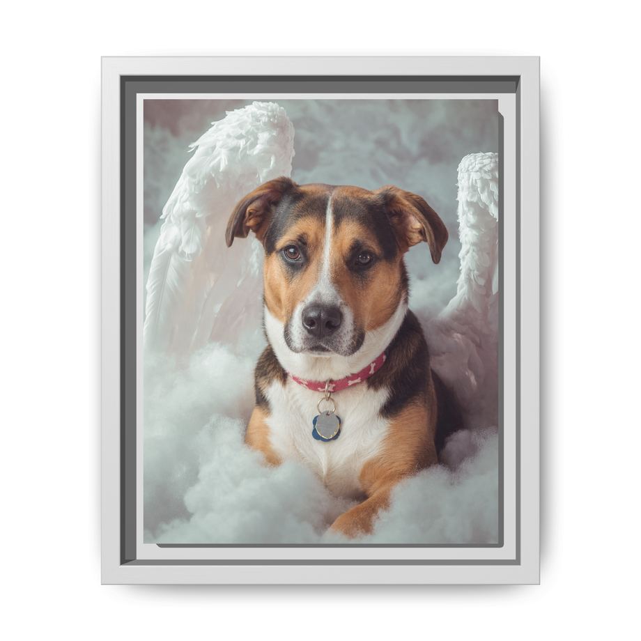 Framed 8x10 White front