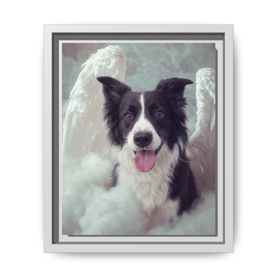 Framed 8x10 White front