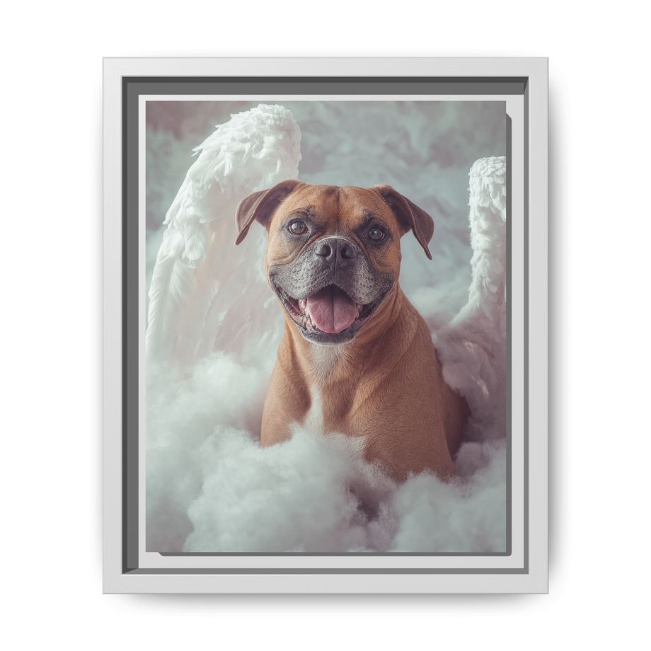 Framed 8x10 White front