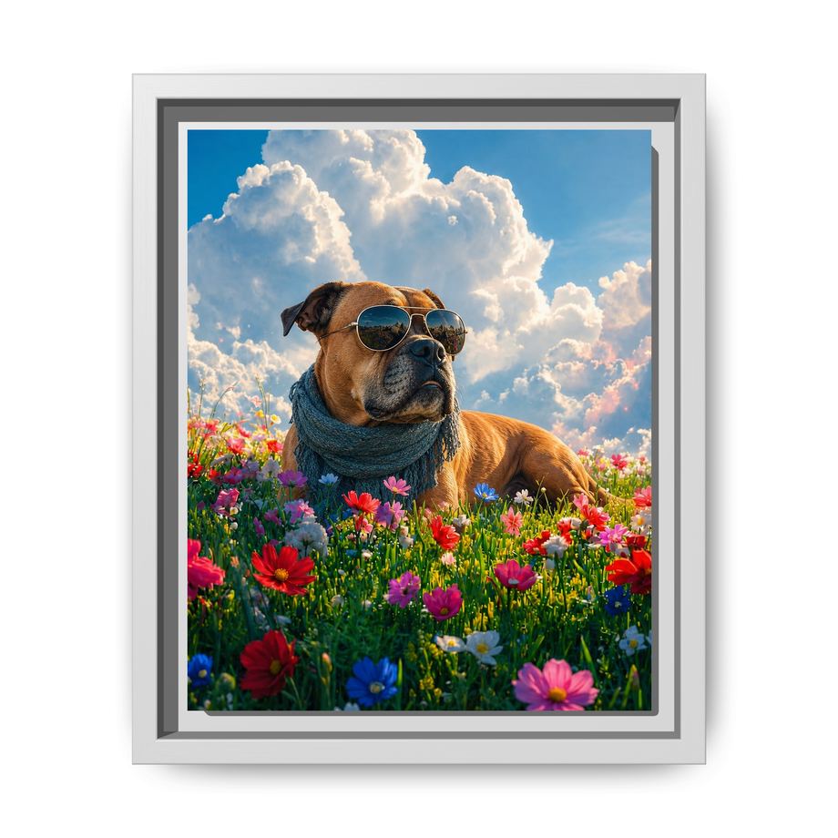 Framed 8x10 White front