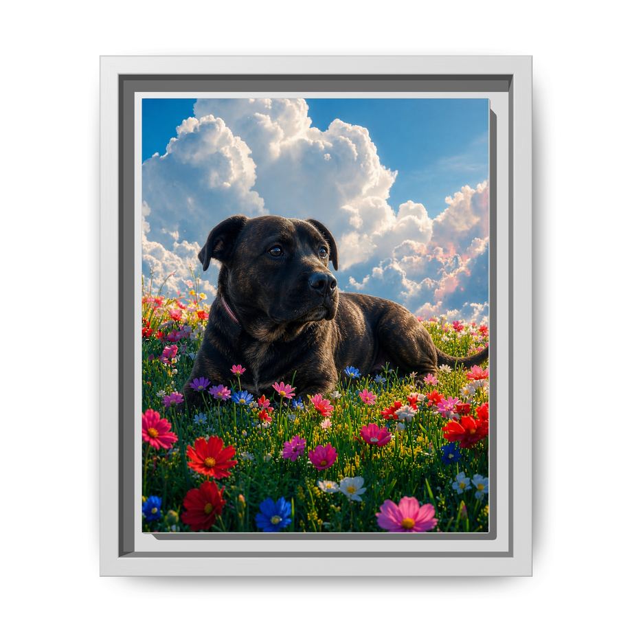 Framed 8x10 White front