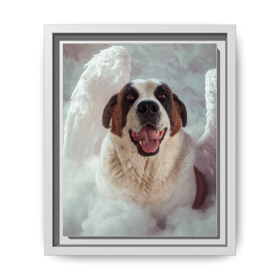 Framed 8x10 White front