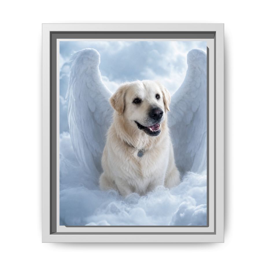 Framed 8x10 White front
