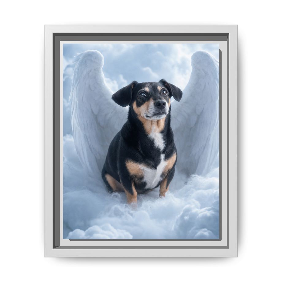 Framed 8x10 White front