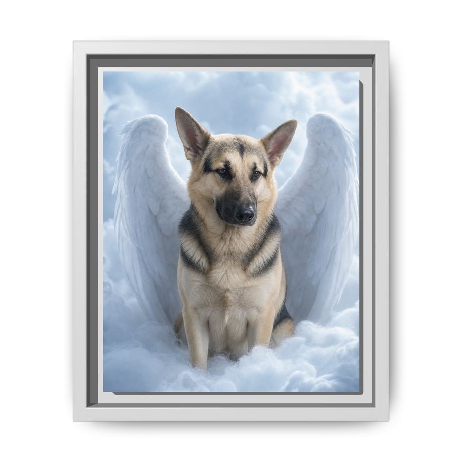 Framed 8x10 White front